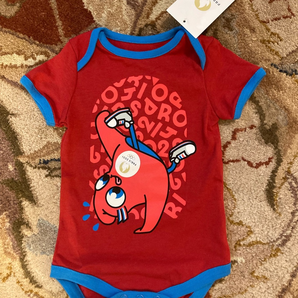 Paris 2024 Olympics Baby Onesie NWT